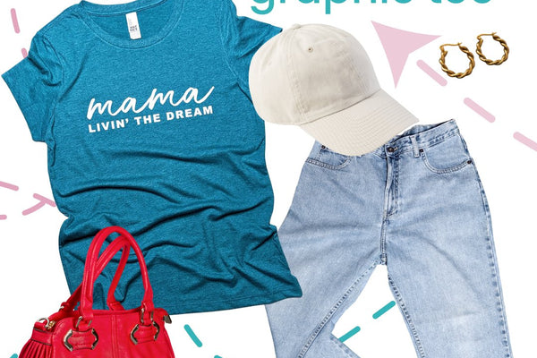 How To Style a Graphic Tee - Empowered Siren Apparel