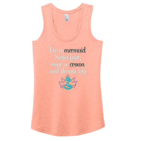 Be A Mermaid Tank - Be A Mermaid TankTanksEmpowered Siren ApparelEmpowered Siren ApparelBAMTP - 1X - SmallBe A Mermaid Tank