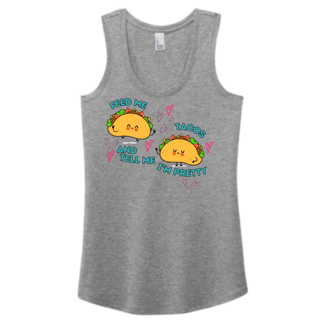 Feed Me Tacos - Feed Me TacosEmpowered Siren ApparelEmpowered Siren ApparelFMTRT2Racerback TankMediumFeed Me Tacos