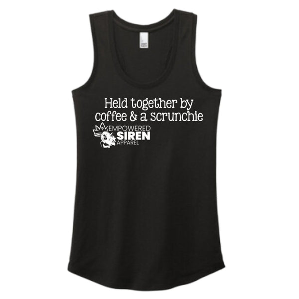 Held TogetherTanksEmpowered Siren ApparelRacerbackSmallBlackclassic fitcotton