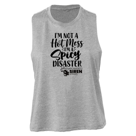 Spicy DisasterTanksEmpowered Siren ApparelCropped TankSmallclassic fitcottoncotton blend