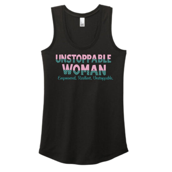 Unstoppable - UnstoppableTee ShirtEmpowered Siren ApparelEmpowered Siren ApparelRacerback Tank TopXSUnstoppable